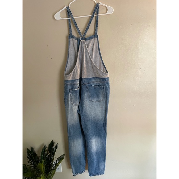 Distressed Overalls - Picture 2 of 3